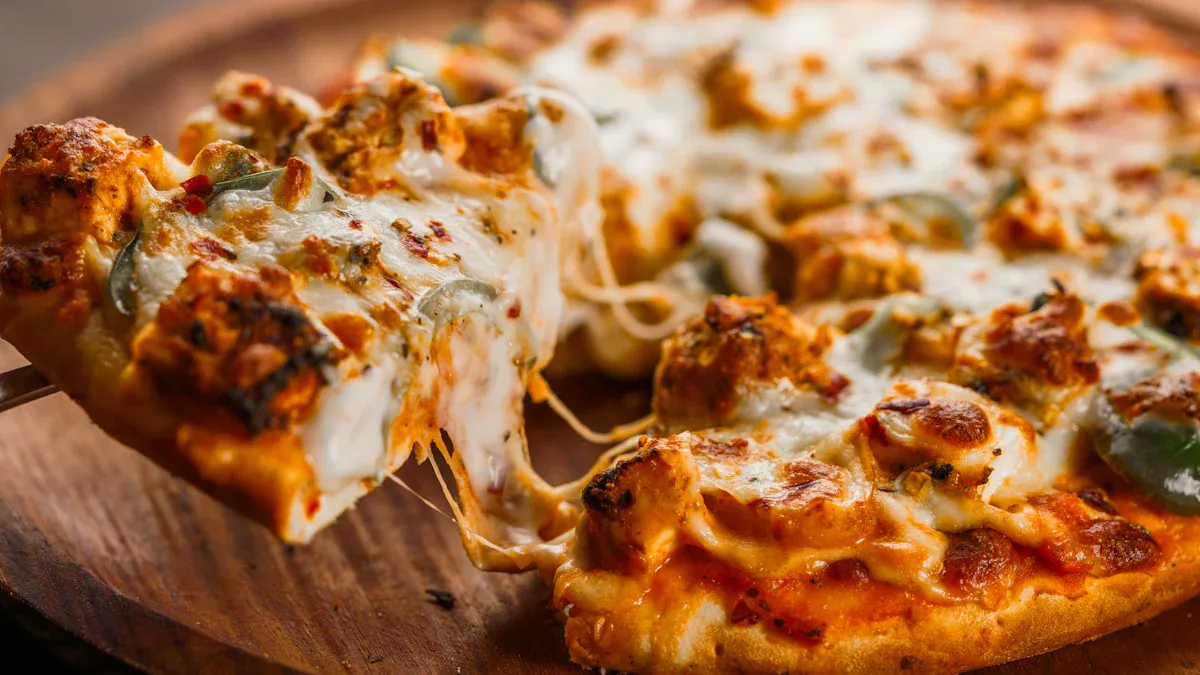 Ingredients and Tools for Chicken Crust Pizza