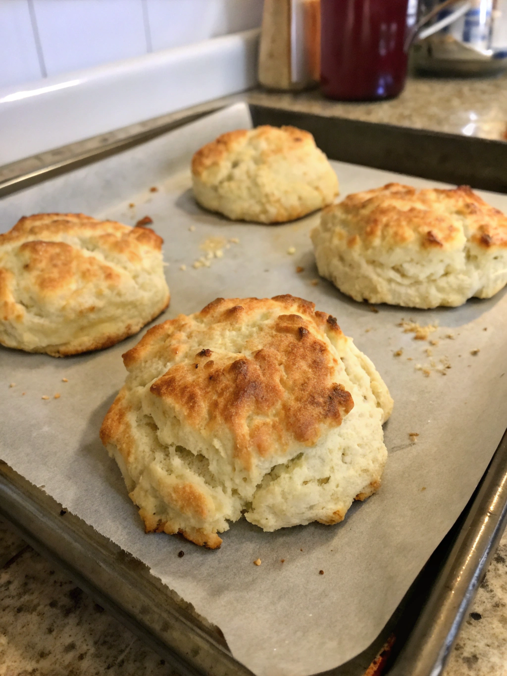 Ingredients for 3 Ingredient Drop Biscuits
