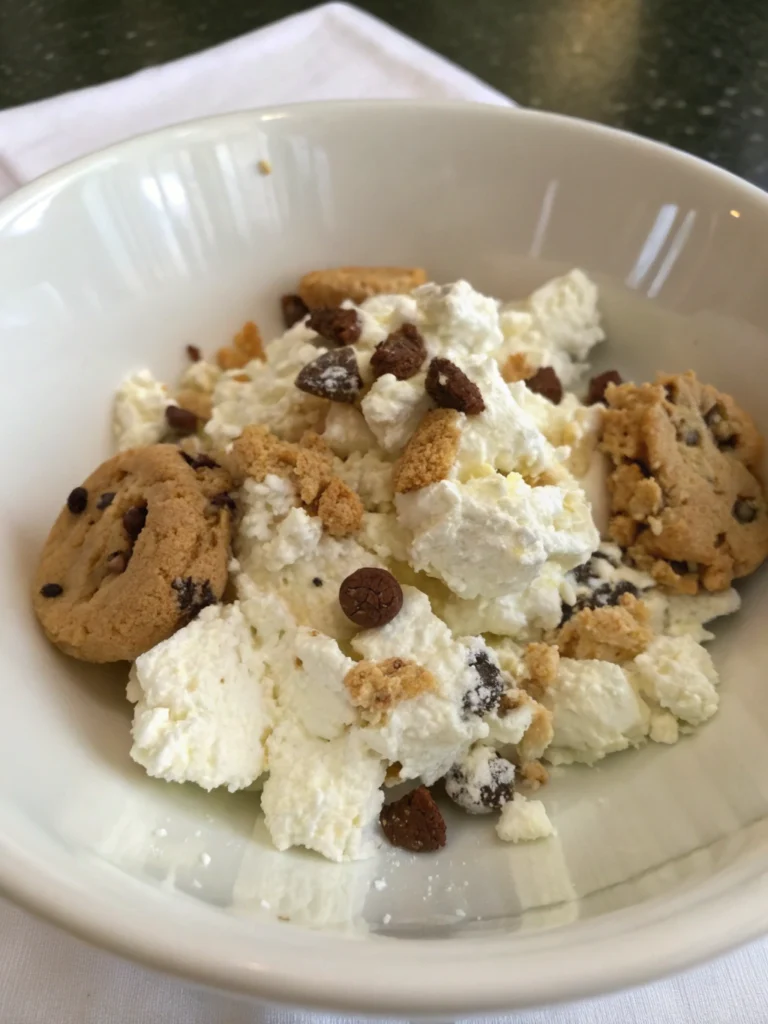 cottage cheese cookie dough recipe