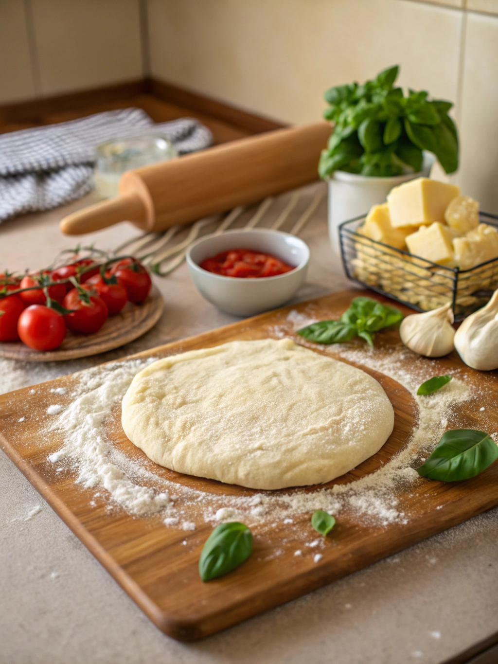 homemade pizza dough recipe