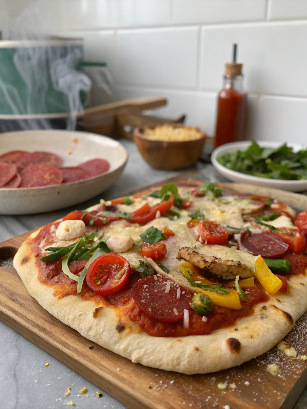 naan pizza recipe