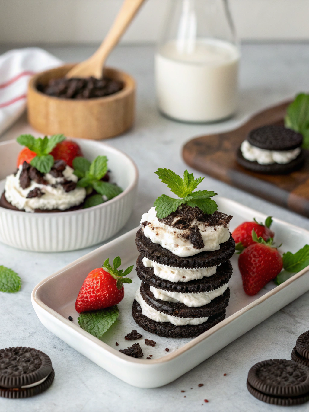 oreo biscuit recipe