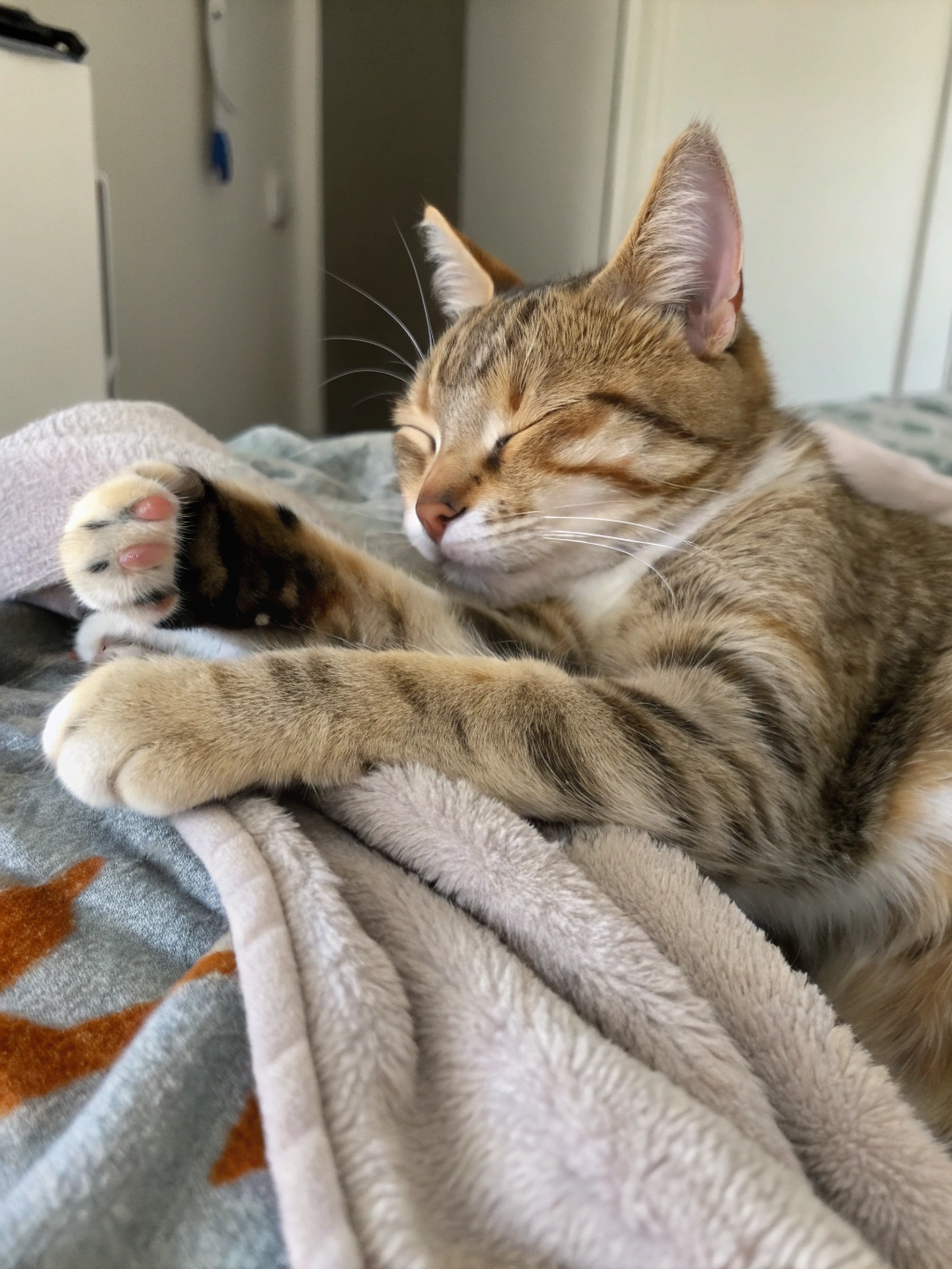 Cat kneading or making biscuits explanation