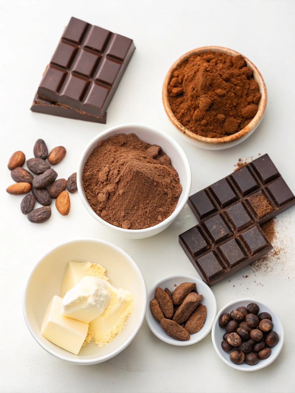 How to make chocolate from cocoa powder ingredients